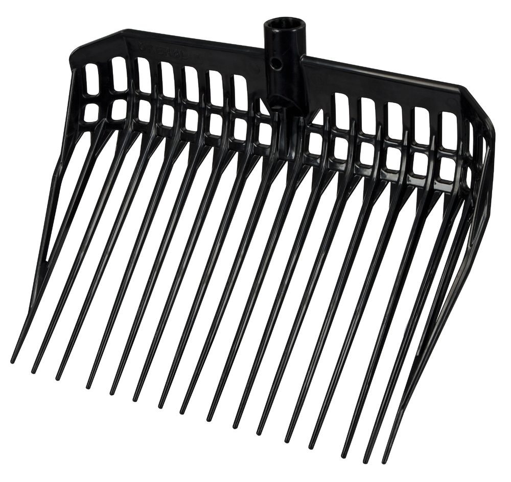 DUNGGABEL ECOFORK, SCHWARZ OHNE STIEL